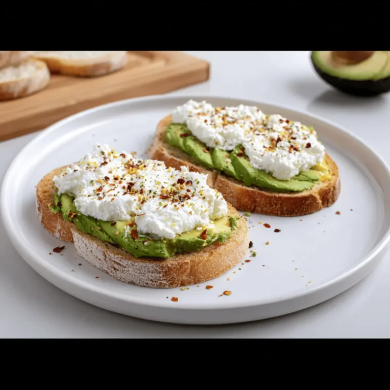 Avocado & Cottage Cheese Toast