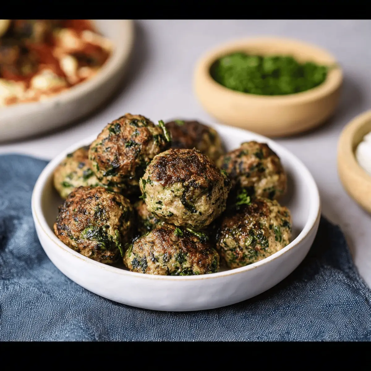 Baked Spinach Meatballs: Irresistibly Juicy and Healthy Treats