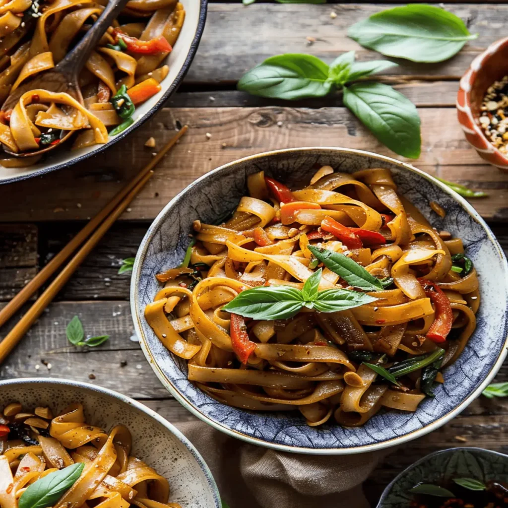 Better Than Takeout Thai Drunken Noodles.