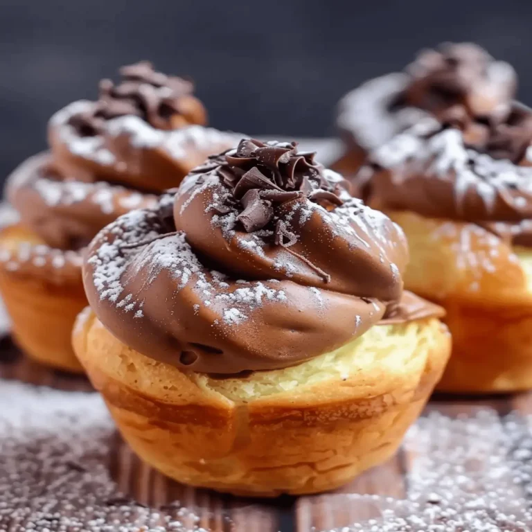 Chocolate Cruffins