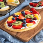 Easter Egg Fruit Pizza