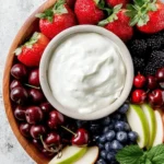 Easy Yogurt Fruit Dip