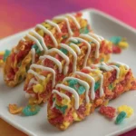 Fruity Pebbles Cheesecake Tacos