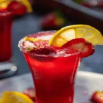 Hibiscus Strawberry-Lemonade Refresher