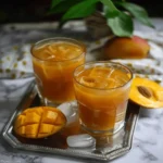 Homemade Mango Iced Tea