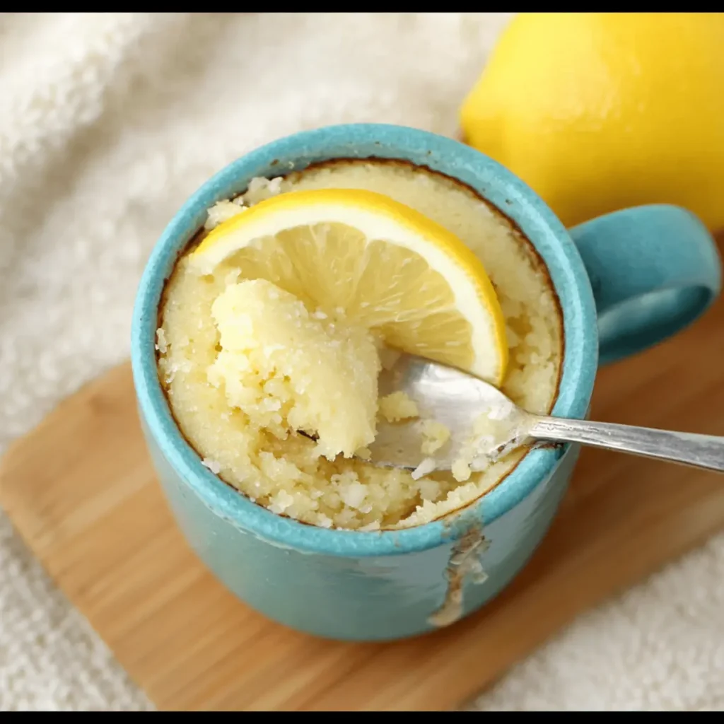 Lemon Mug Cake