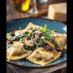 Mushroom Ravioli with Spinach: A Delicious Italian Delight