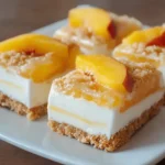 Peach Vanilla Ice Cream Bars Recipe