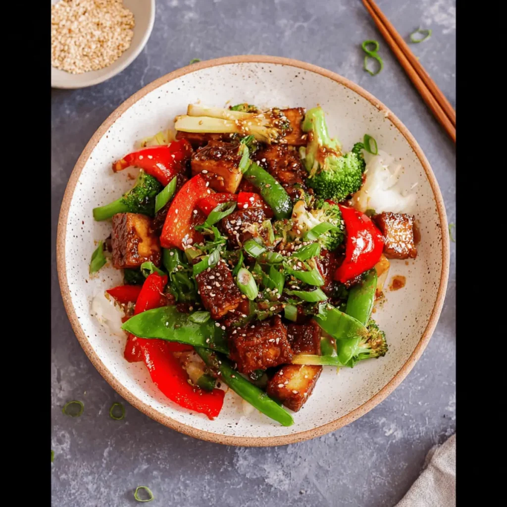 Quick Veggie & Tofu Stir Fry