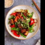 Quick Veggie & Tofu Stir Fry
