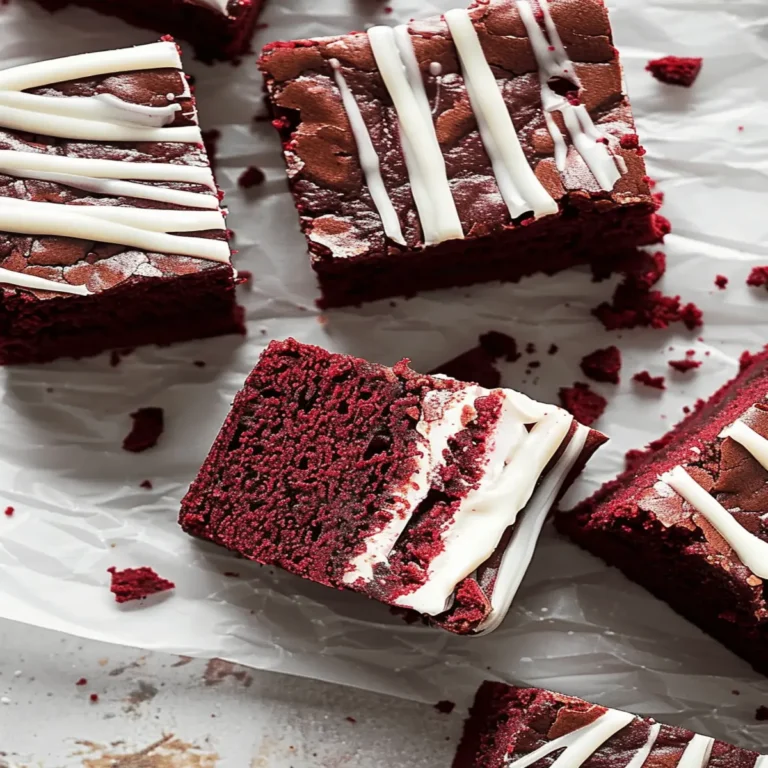 Red Velvet Brownies