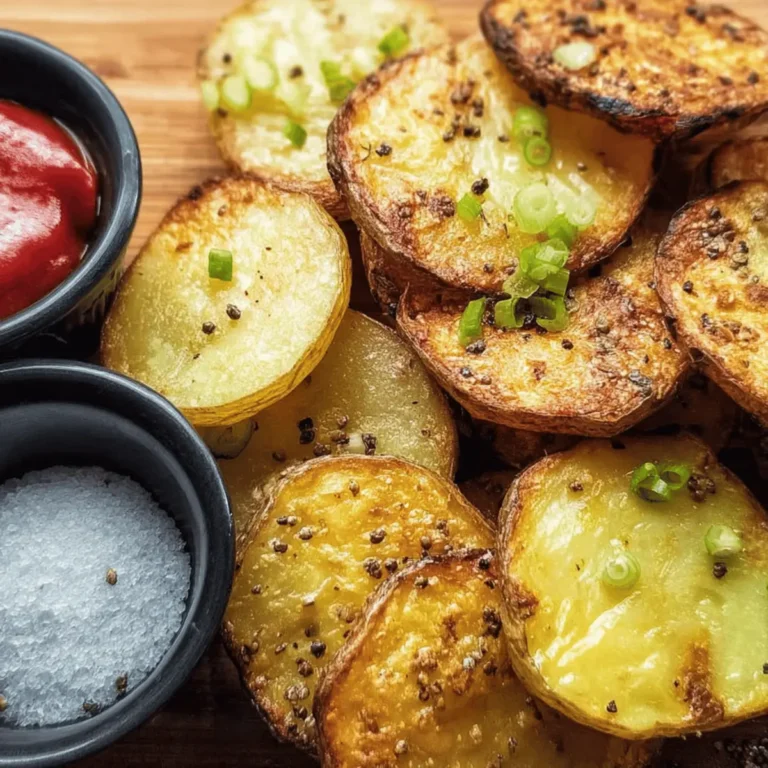 Sliced Potatoes in Air Fryer