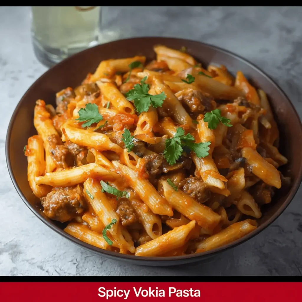 Spicy Vodka Pasta