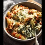 Spinach Ricotta Pasta Bake
