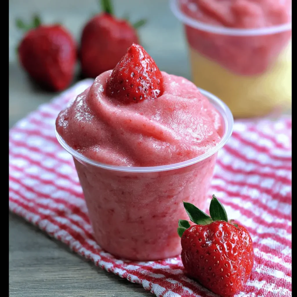 Strawberry Dole Whip
