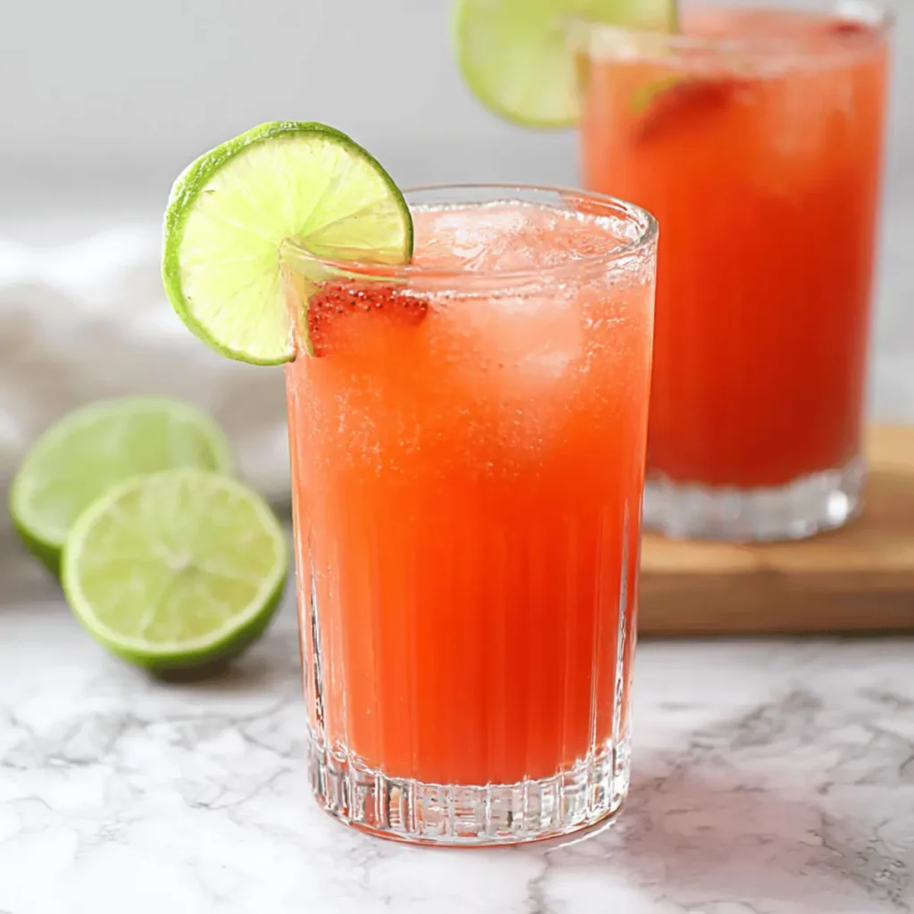 Strawberry Limeade