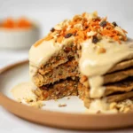 Vegan Carrot Cake Pancakes