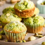 Bakery Style Pistachio Muffins