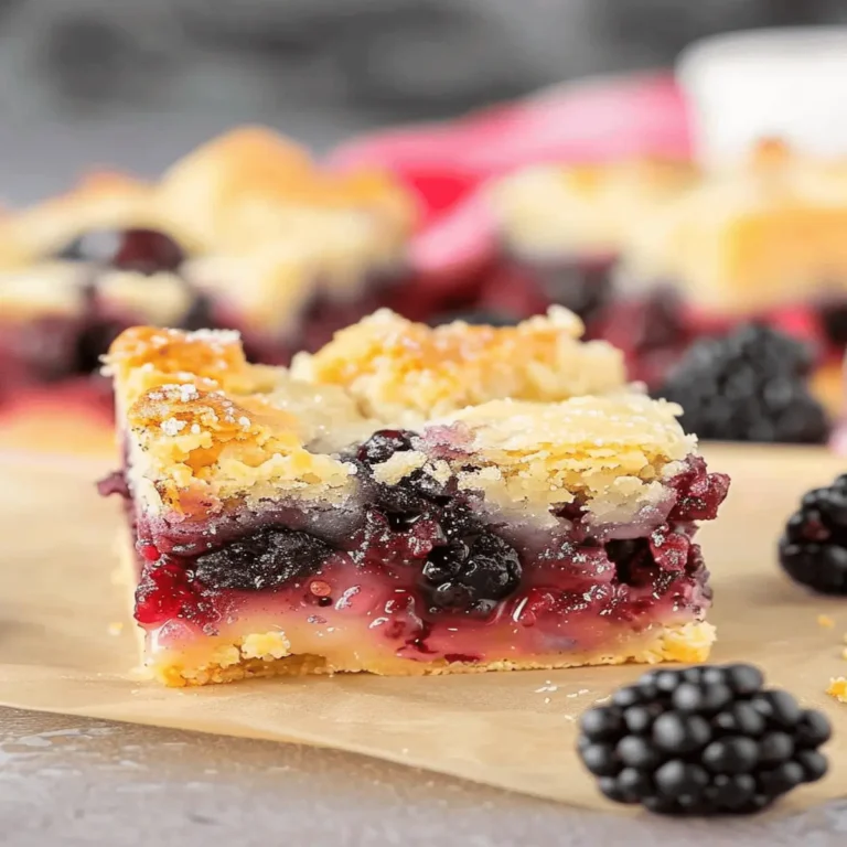 Blackberry Pie Bars