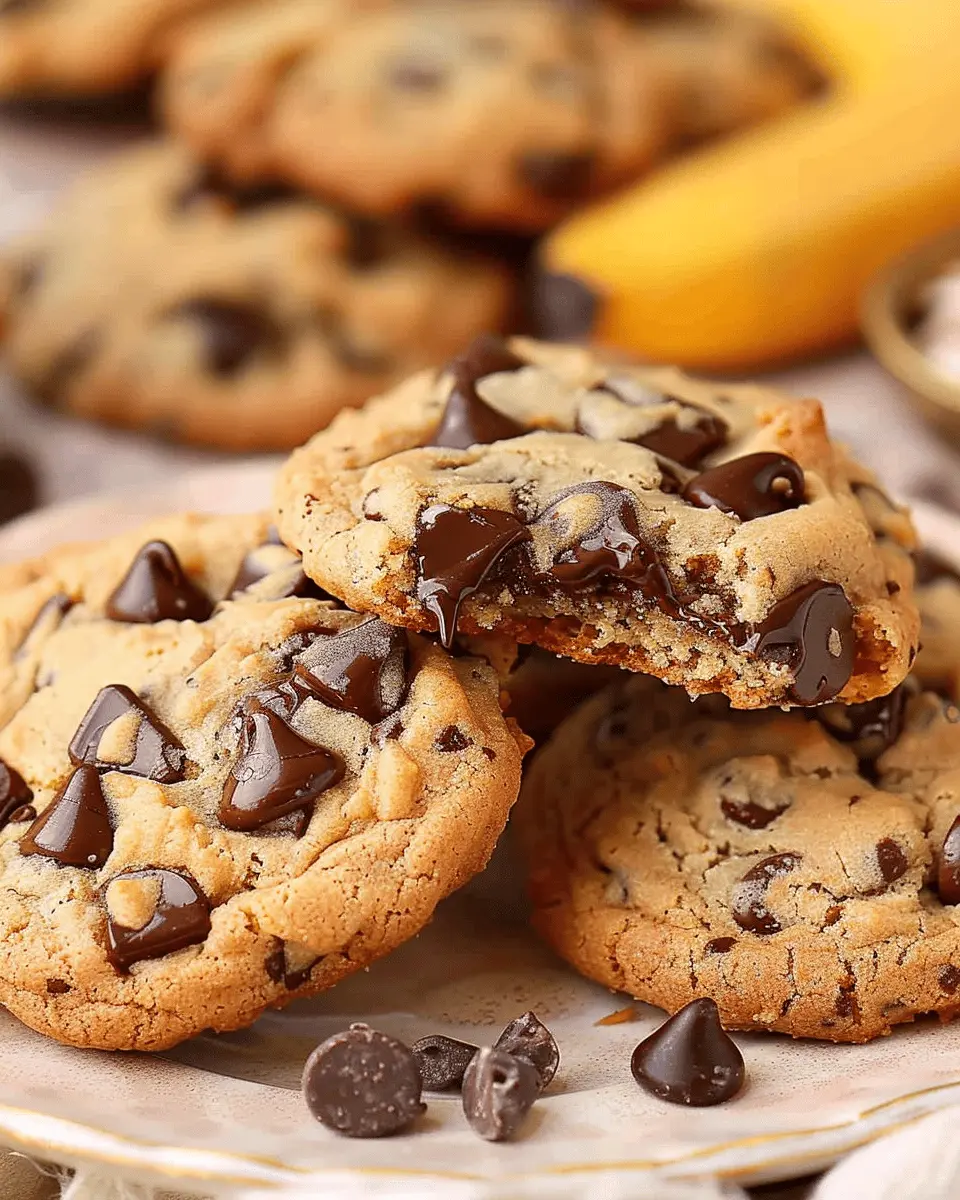 Chocolate Chip Banana Bread Cookies: The Best Easy Treat