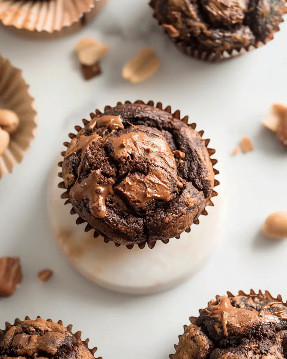 Chocolate Peanut Butter Swirl Muffins: Easy Indulgence for Home Bakers