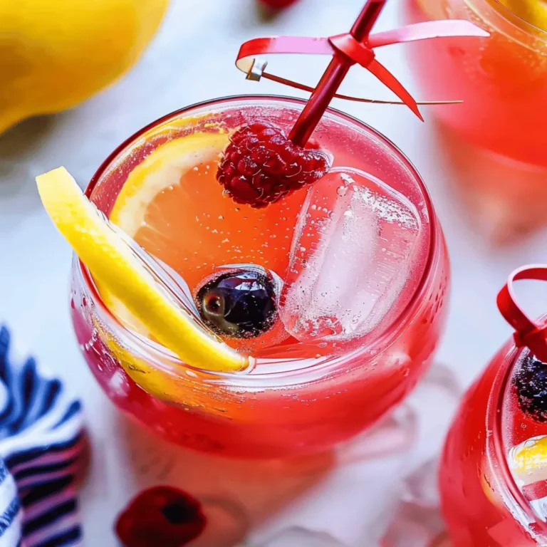 Easy Berry Lemonade