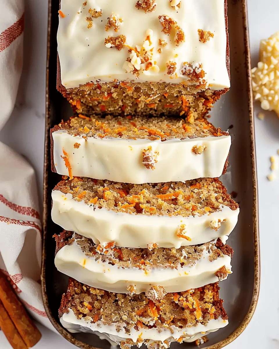 Easy Carrot Cake Loaf: A Delightfully Moist Treat for Everyone