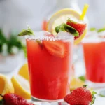 Easy Homemade Strawberry Lemonade