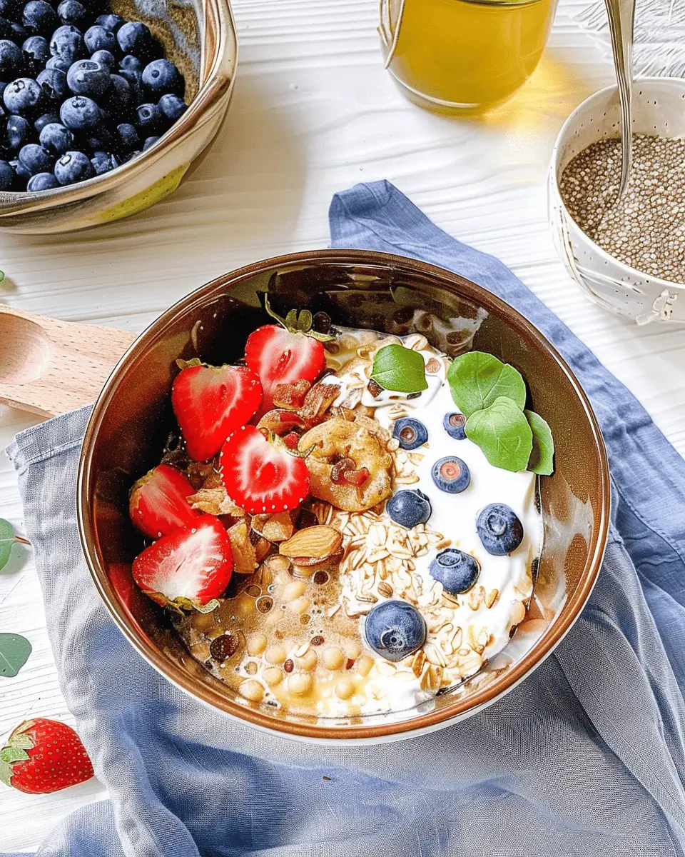 Easy Protein Power Breakfast Bowl