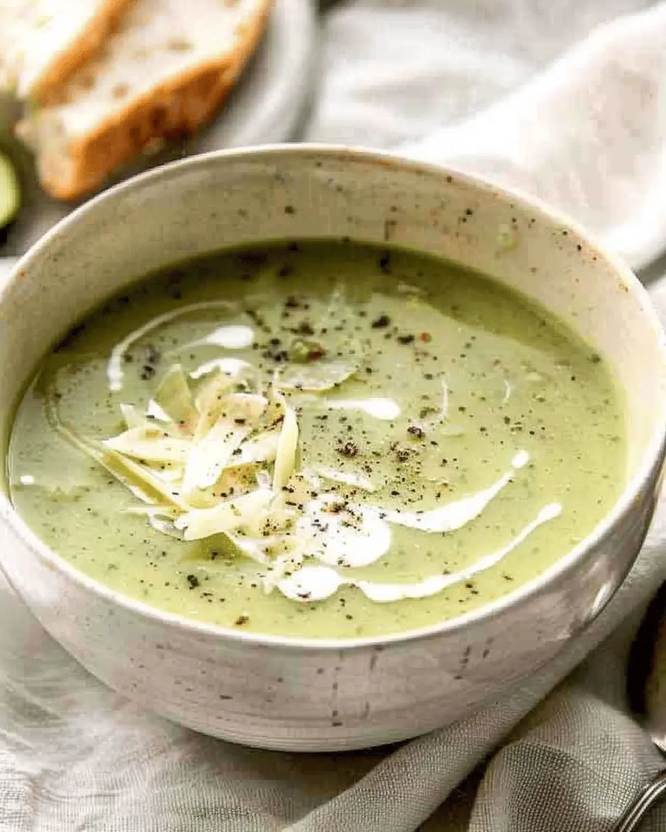 Healthy Creamy Zucchini Soup: A Wholesome Comfort Recipe