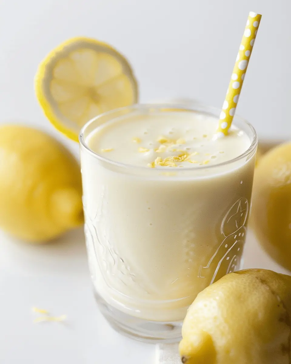 Lemon Ginger Smoothie: The Best Refreshing Boost for Your Day