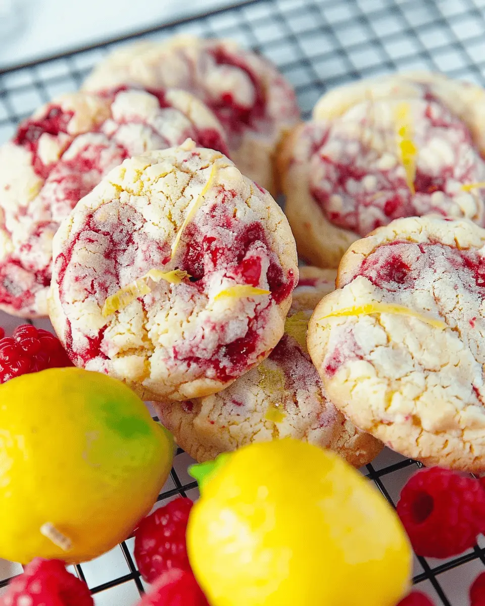 Lemon Raspberry Cookies: Best Homemade Treat to Brighten Your Day