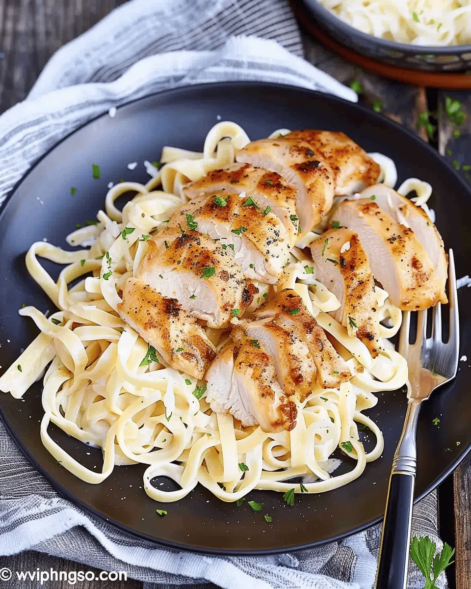 Olive Garden Chicken Alfredo: Easy Turkey Bacon Twist for Home Cooks