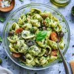 Pesto Tortellini Pasta Salad