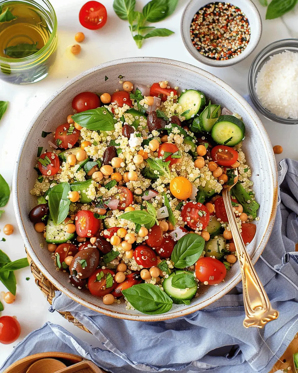 Quinoa Salad Delight: Easy Recipe with Turkey Bacon & Veggies
