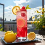 Raspberry Bourbon Lemonade