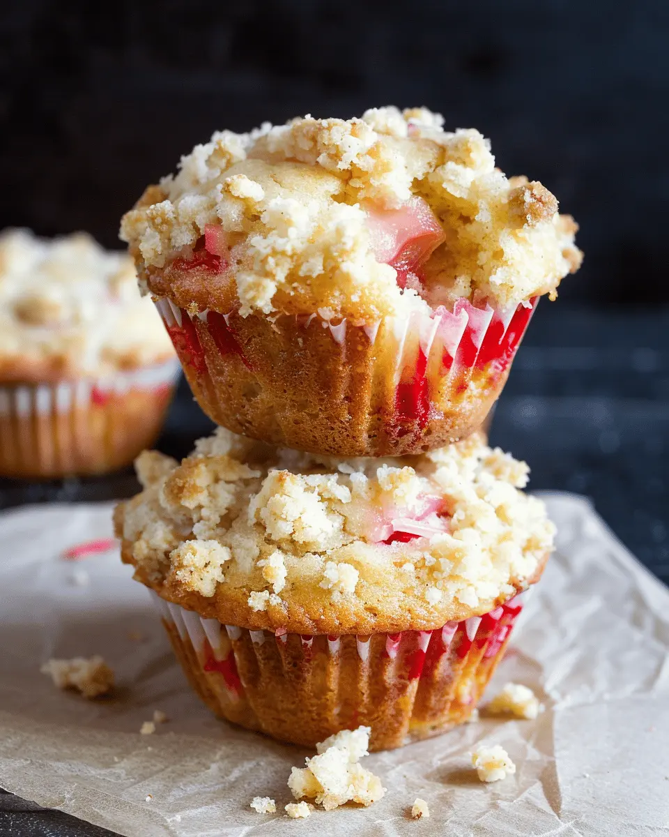 Rhubarb Streusel Muffins: Best Homemade Treat for Breakfast
