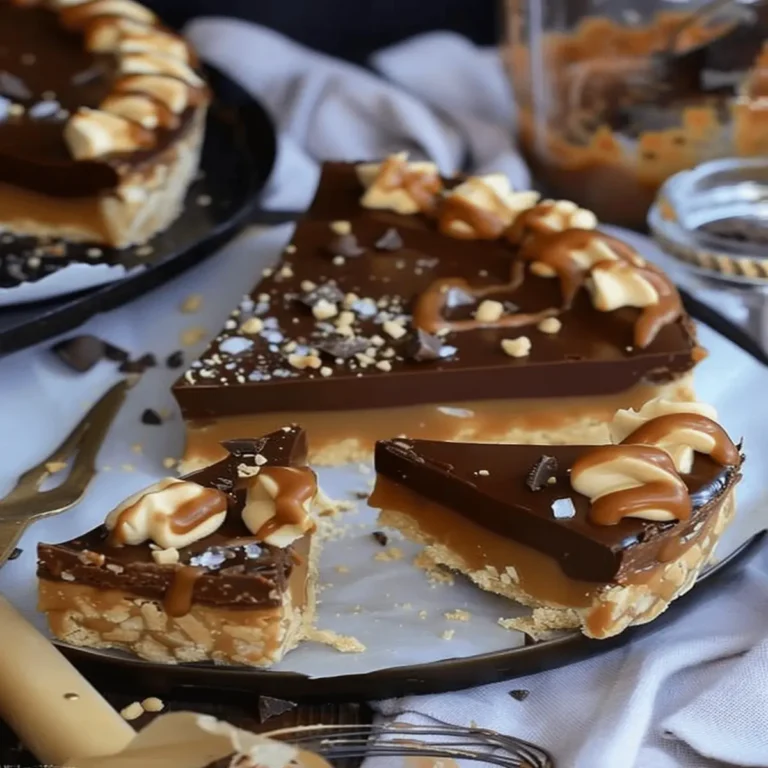 Salted Caramel Chocolate Tart!