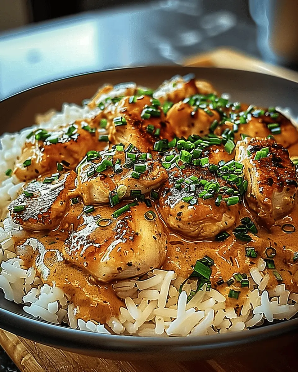 Smothered Chicken and Rice: A Juicy Family Favorite Delight
