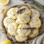 Soft & Chewy Lemon Lavender Cookies
