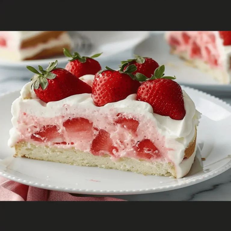 Strawberry Poke Cake