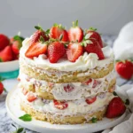 Strawberry Shortcake Cake