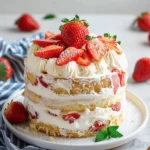 Strawberry Shortcake Cake
