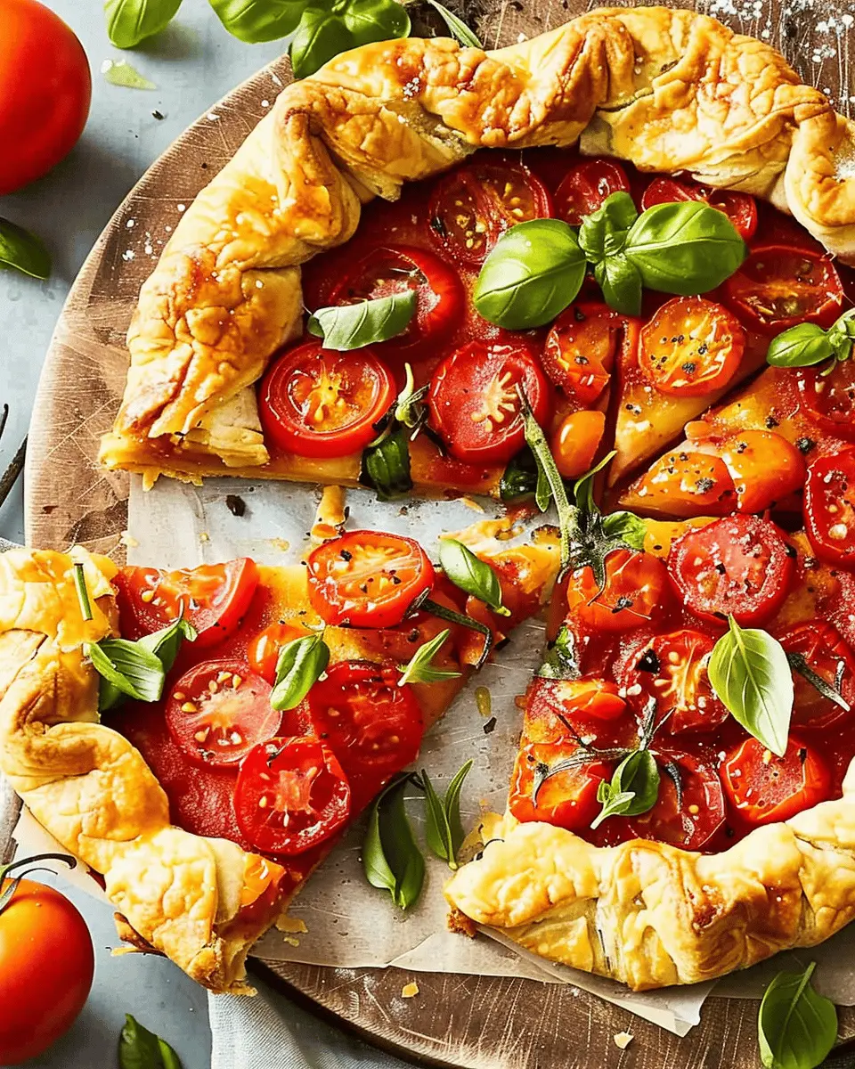 Tomato Galette: Easy Recipe for a Juicy Summer Delight