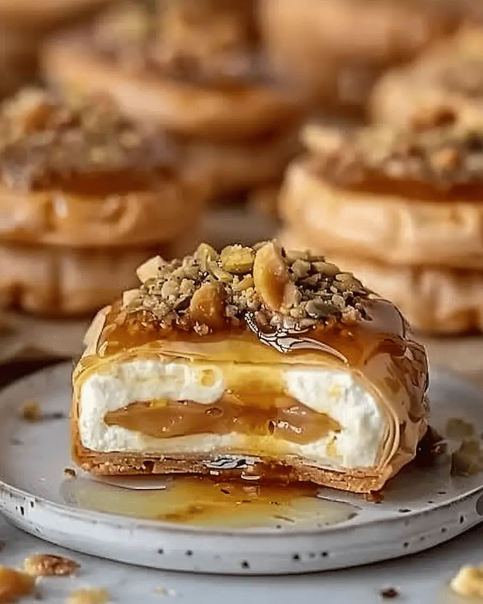 Baklava Cream Sandwich Cookies: Indulgent Sweet and Nutty Delights