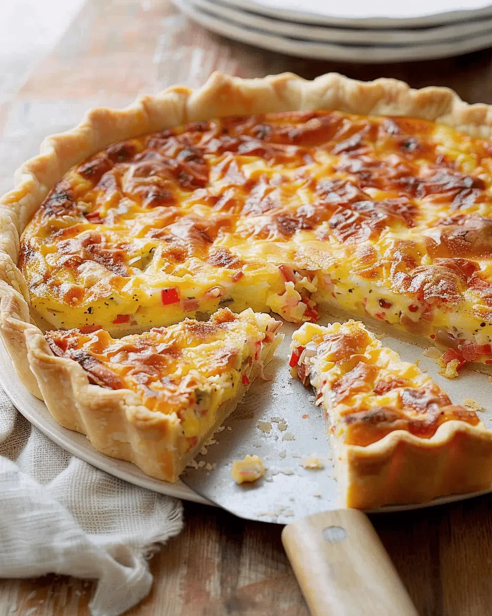 Quiche Lorraine: The Best Turkey Bacon and Chicken Ham Delight