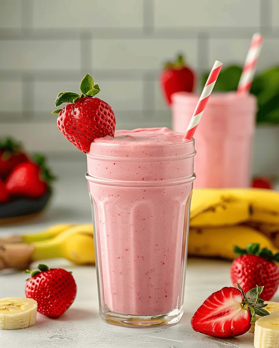 Strawberry Banana Smoothie: Easy Recipe for a Refreshing Treat