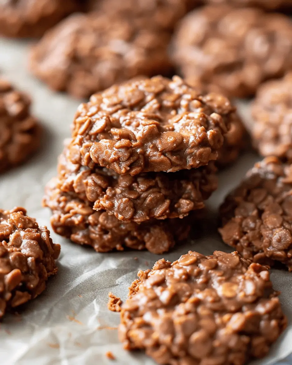 Classic No-Bake Cookies: Easy Indulgence for Quick Treats