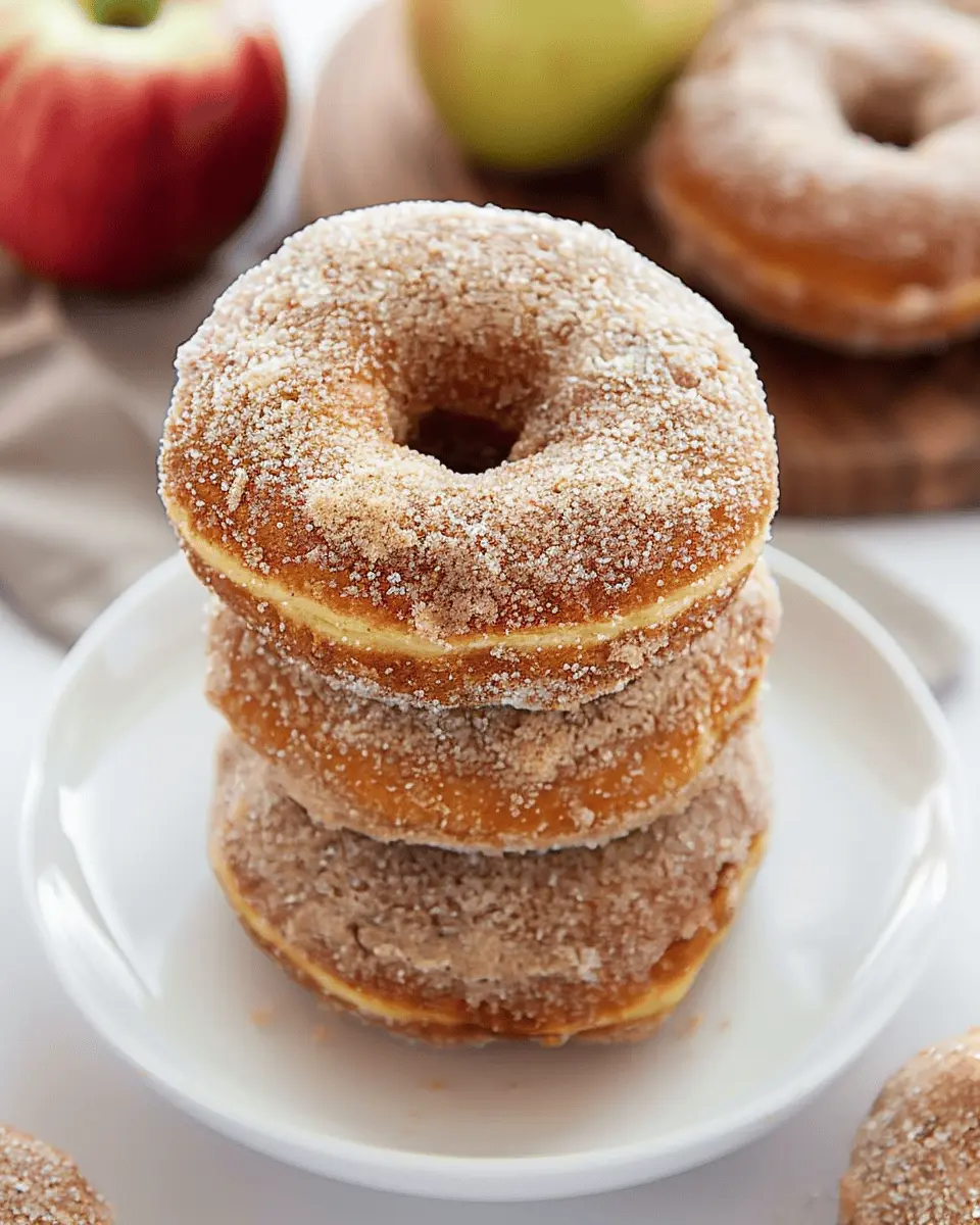 Brown Butter Apple Cider Donuts