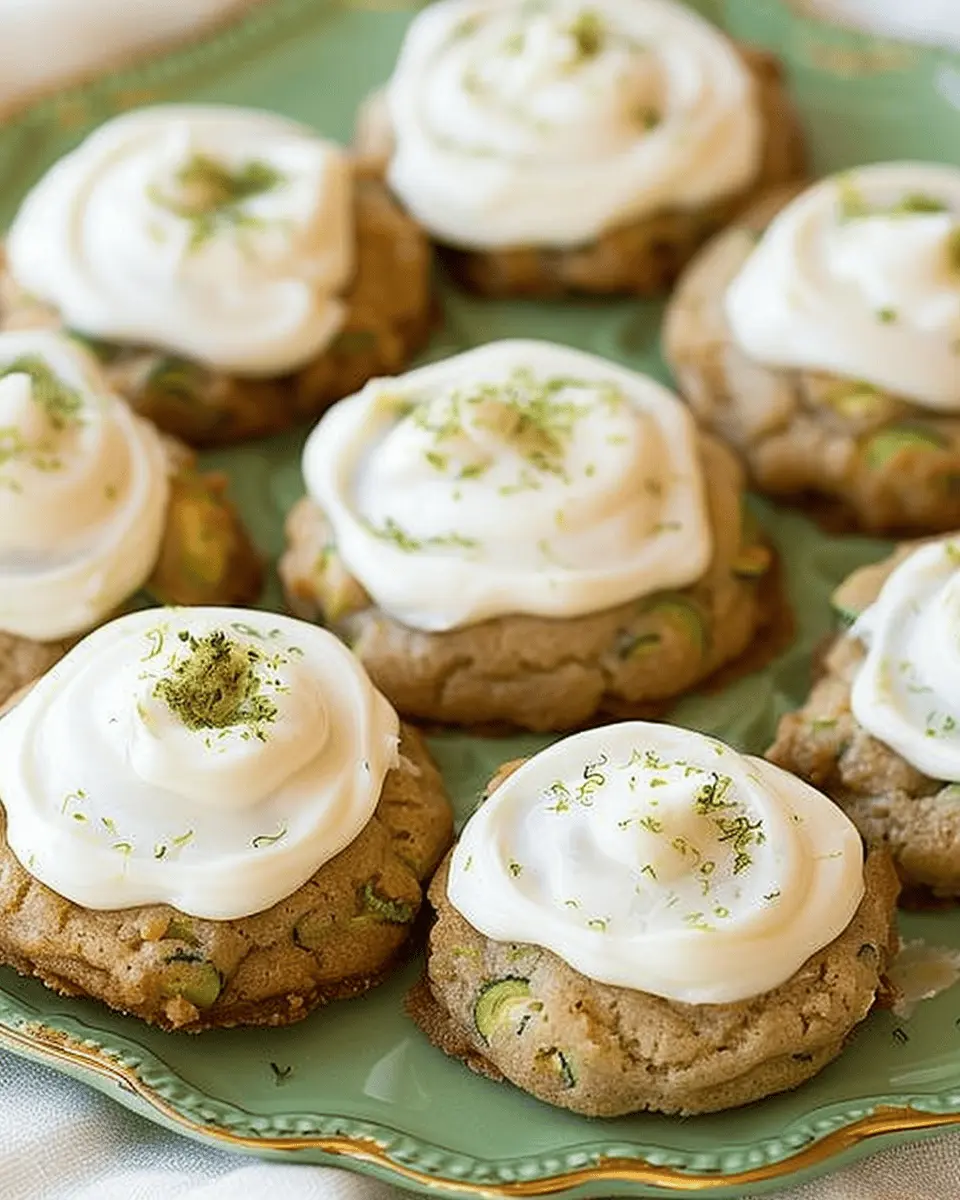 Zucchini Cookies with Cream Cheese Frosting: The Best Sweet Treat